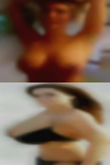 Man eating nude woman